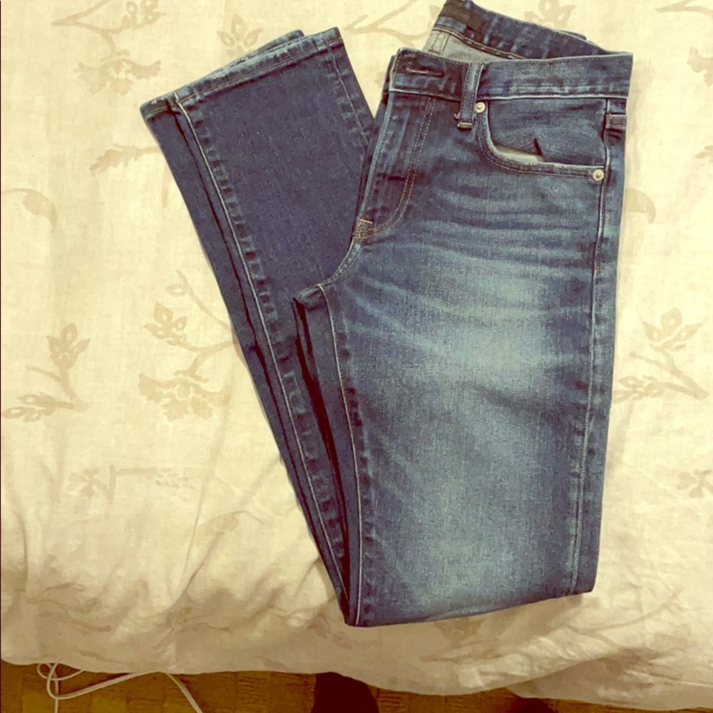 Uniqlo Slim Straight Low Cut Jeans